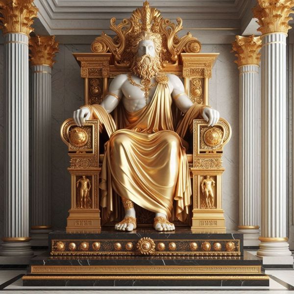 Статуя Зевса в Олімпі 
