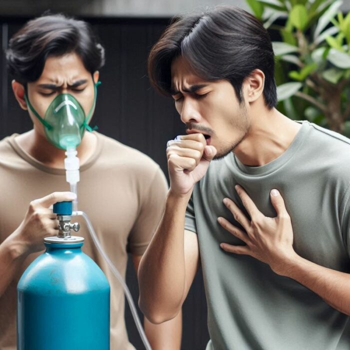 How do we breathe and when does nitrogen poisoning occur