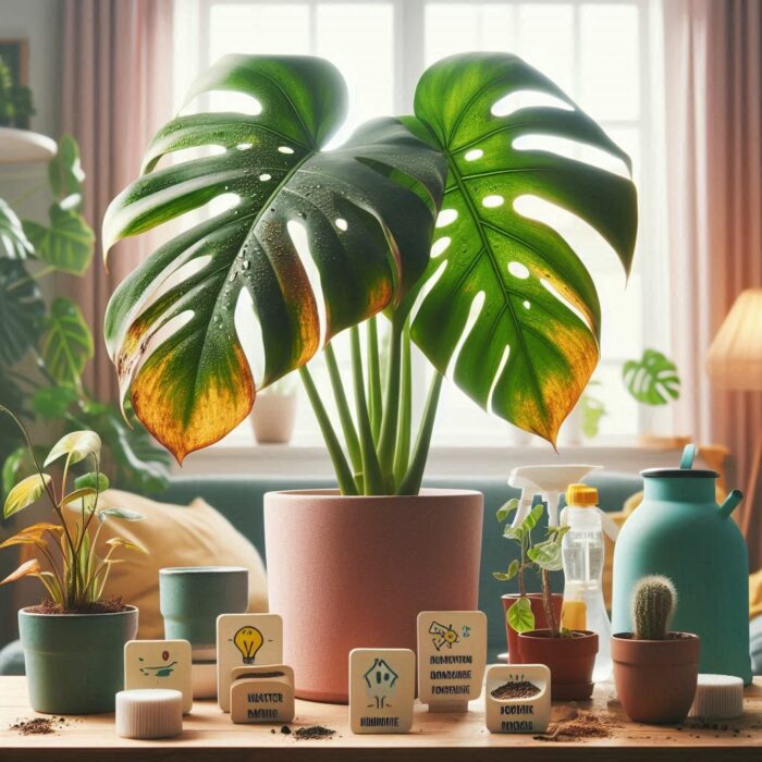 Monstera: Troubles and Care Tips for Beginners