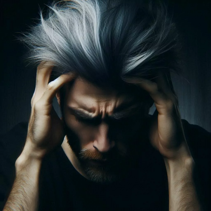 Stress and its effect on hair pigmentation