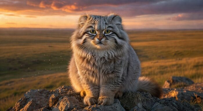 Pallas's cat (Manul) - complete guide to the World's fluffiest wild cat