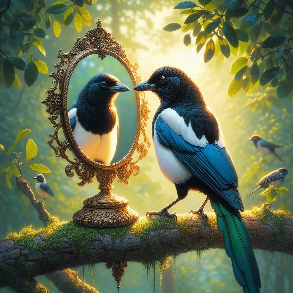 Magpies are considered one of the most intelligent birds
