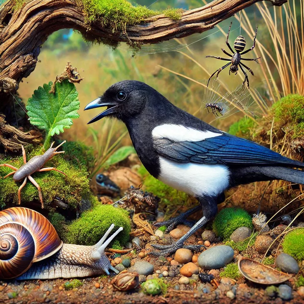 Magpie diet.