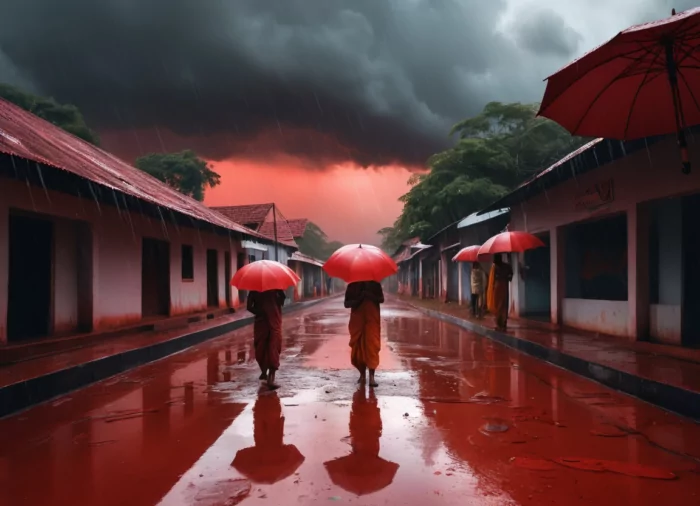 Bloody rain: a mystical phenomenon or a natural mystery?